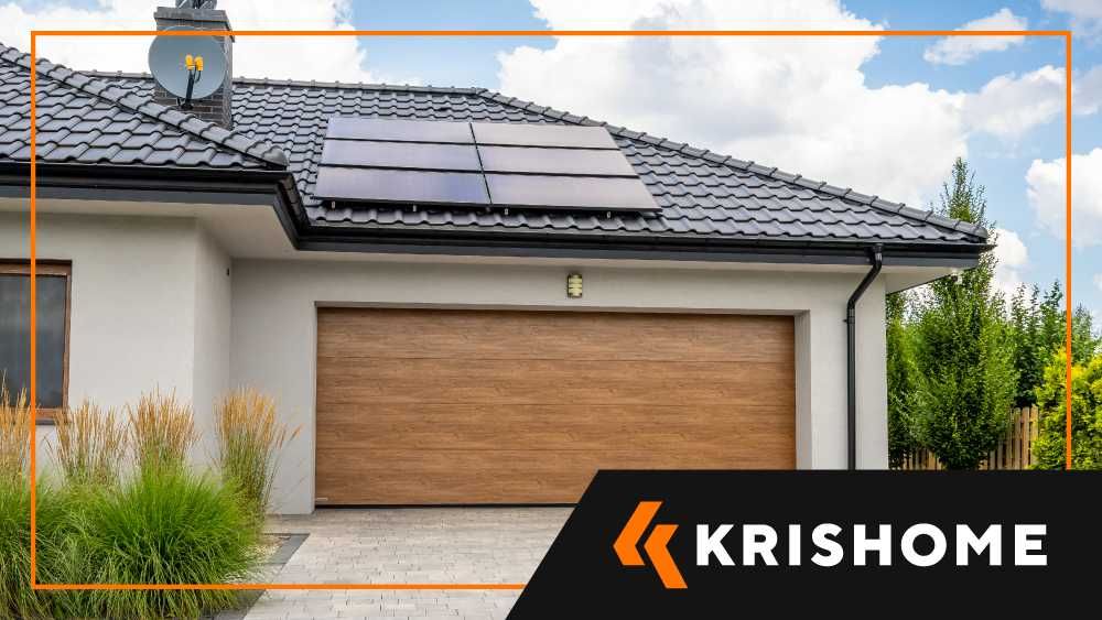 Brama segmentowa garażowa przemysłowa KRISHOME montaż CAŁA POLSKA !!!