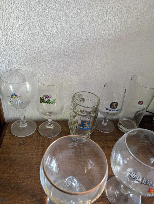 Copos Cerveja Nacional e Estrangeira - Coleção