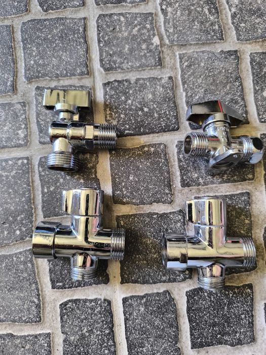 Conjunto de acessórios latão