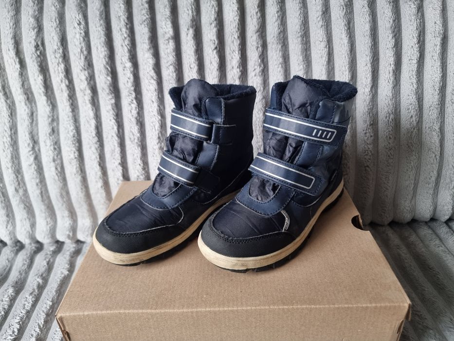 Buty zimowe chłopięce r. 34