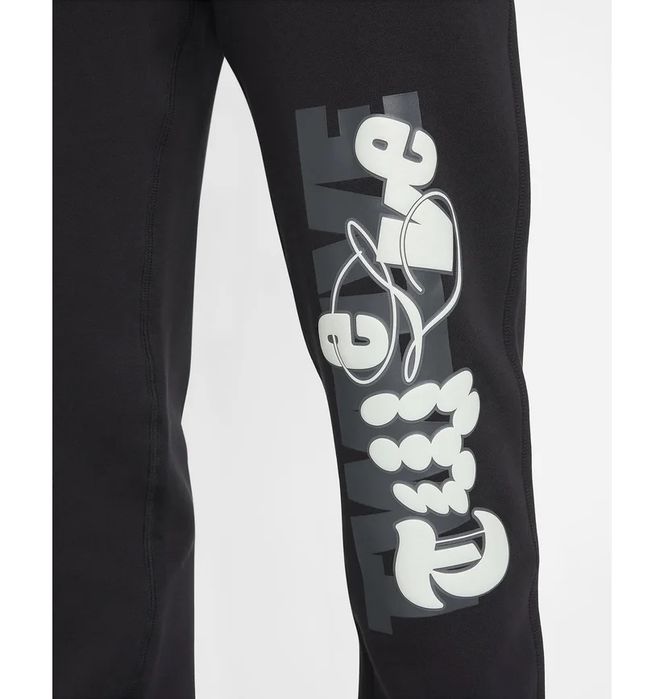 Штани Nike Fleece Basketball Jogger Pants Black ориггінал