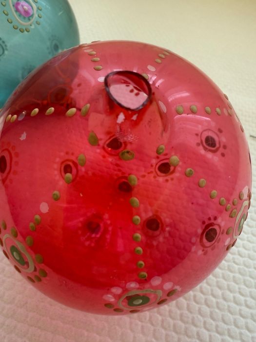 Ялинкові іграшки періоду СССР. Скло. Фосфорні