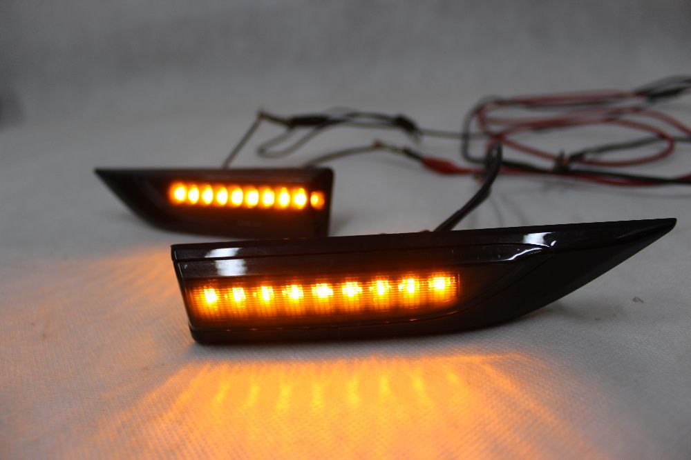 Kierunkowskazy boczne błotnik VW T6 15-19 LED DYNAMICZNE SMOKE BLACK !