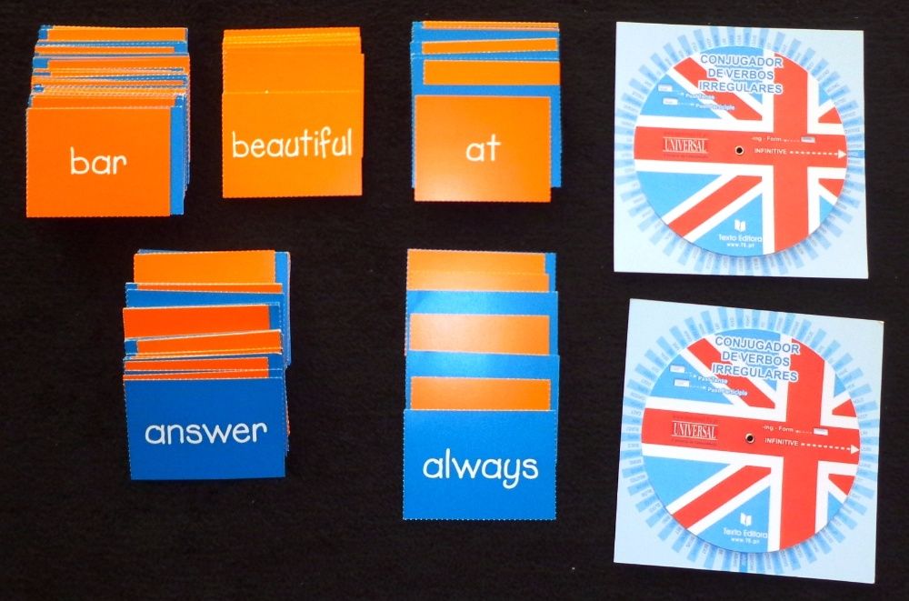 Inglês 5º ano - Flashcards e Cards
