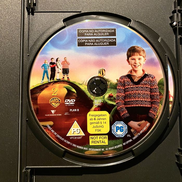 Dvd Charlie e a Fábrica de Chocolate,Tim Burton Ed. especial 2discos