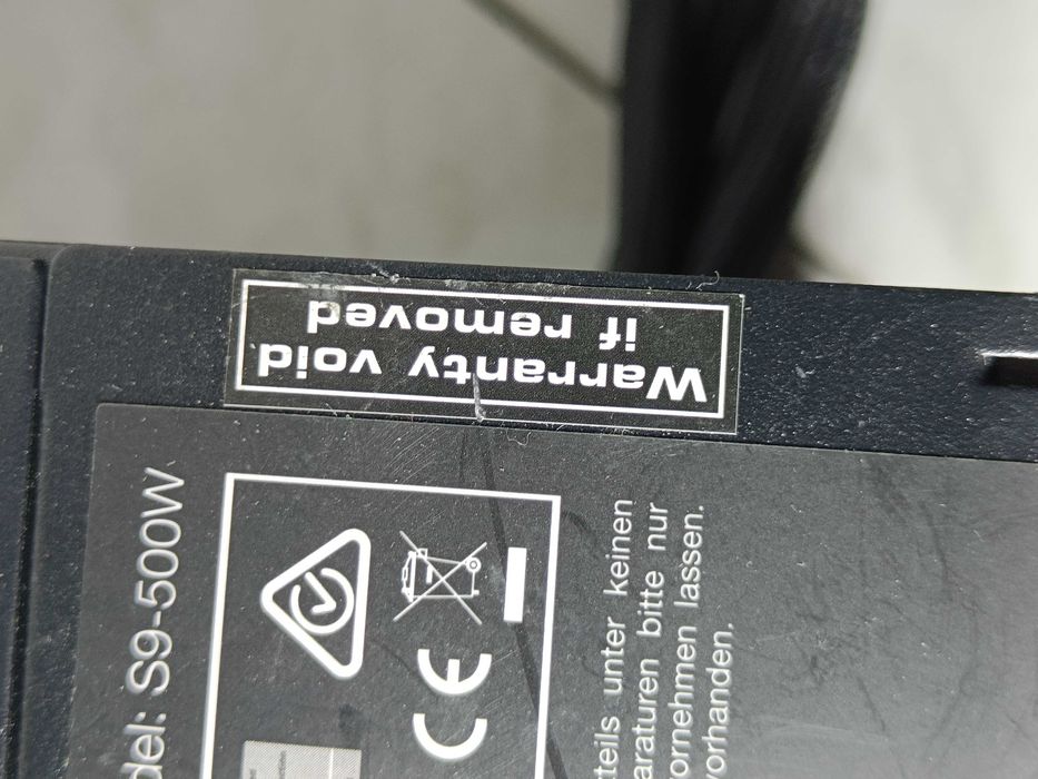 Блок живлення BeQuiet 500W 80 PLUS BRONZE SYSTE POWER 9 S9-500W 8+8GPU