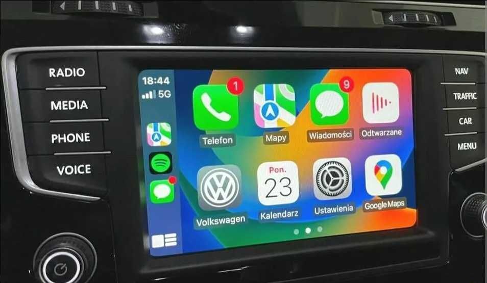 Aktywacja CarPlay Apple Android Auto Mirrorlink VW SEAT AUDI VAG