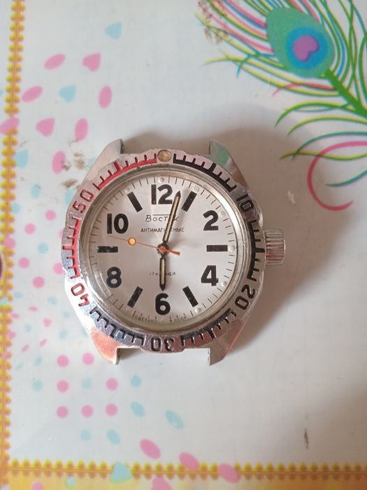 Часы восток. Антимагнитные , /восьмигранка/