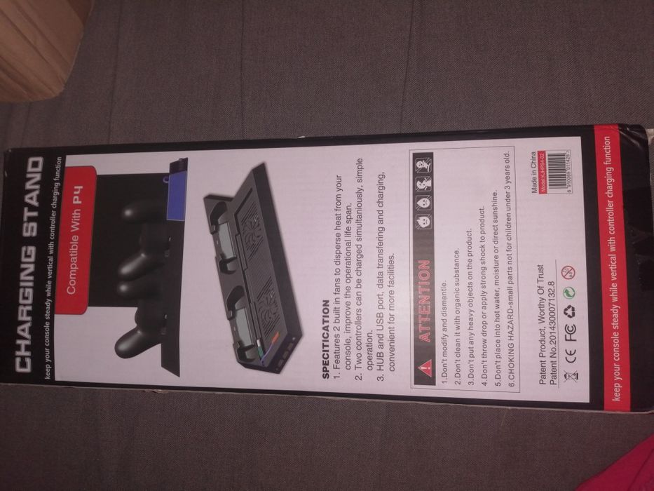 Estação refrigeração/carregamento PS4