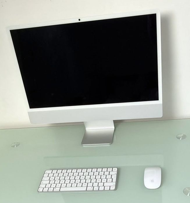 Apple iMac 24" (M4, 256 GB, 8-core CPU / 8-core GPU) – Stan Idealny, Jak Nowy!