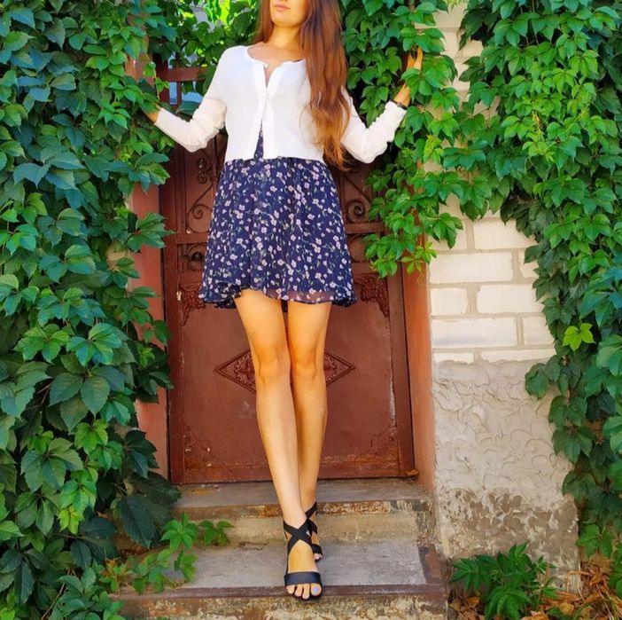 Білий укорочений кардиган широкий для вагітних Розмір єдиний Новий