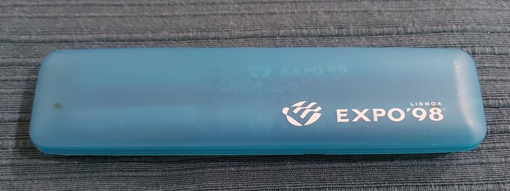 Estojo com caneta e lapiseira EXPO98