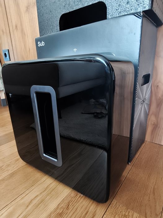 Subwoofer Sonos Gen. 3, preta, como nova, com garantia