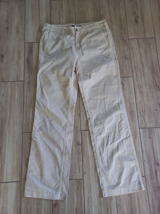 letnie spodnie męskie -TOMMY HILFIGER-33/34-L