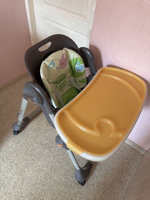 Стільчик для годування carrello, chicco, kinderkraft