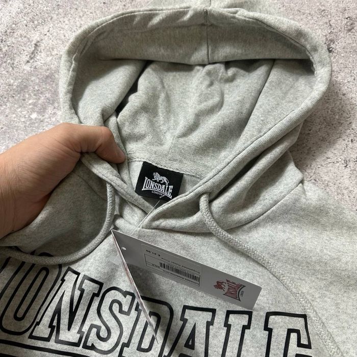 Чорний Худі Lonsdale XS S M L XL XXL