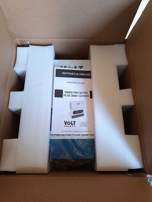 Сонячний інвертор VOLT POLSKA SINUS PRO ULTRA PLUS 3000 12/230 В (1500/3000 Вт) Безкоштовна доставка!