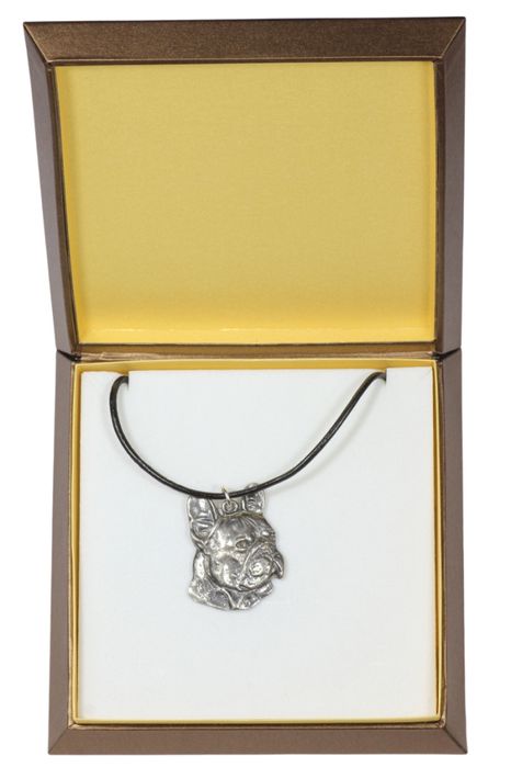 Buldog francuski I naszyjnik w pudełku Art-Dog