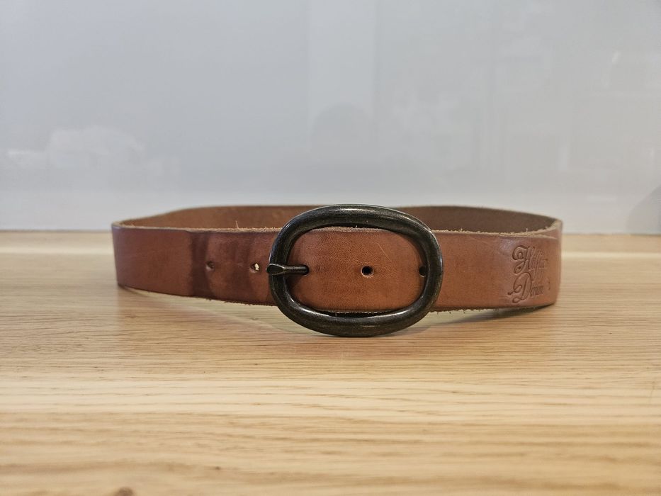 Brązowy skórzany pasek Tommy Hilfiger
