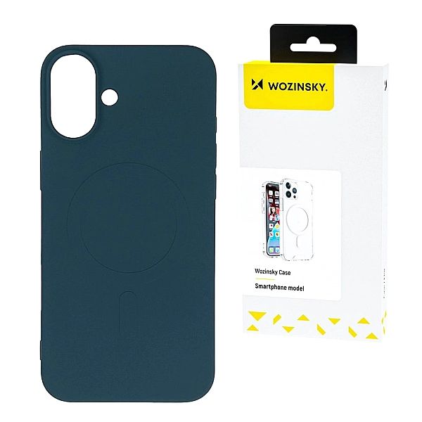 Etui Liquid Silicone Case MagSafe na Samsung Galaxy S25 Ultra - niebie