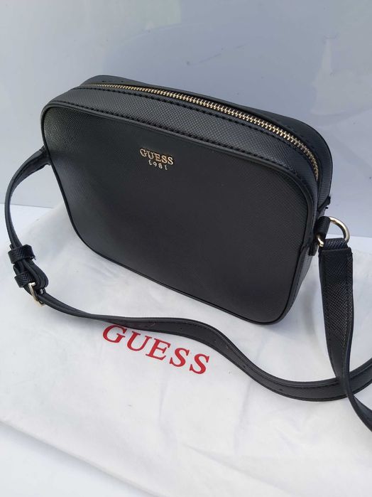 Torebka listonoszka GUESS klasyczna koktajlowa HIT