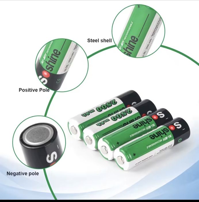 Акумулятор 1.2в 2500ма