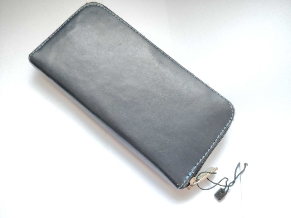 Гаманець Шкіряний Натуральний Портмоне на блискавці