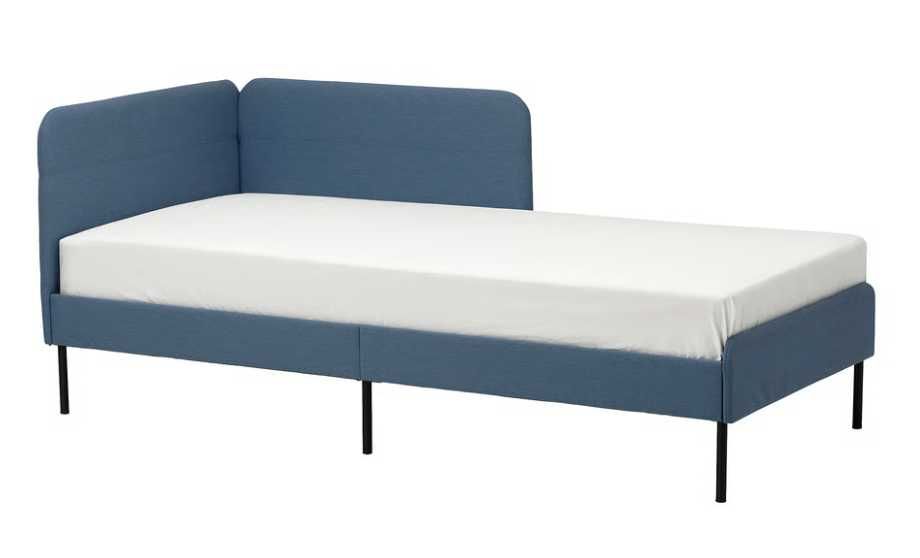 Estrutura de cama + colchão IKEA 90x200