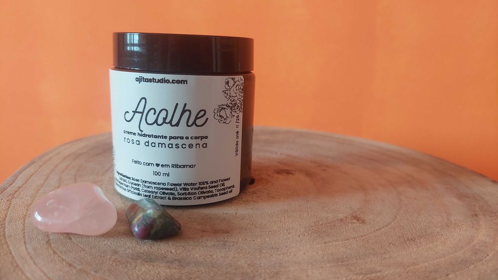 Creme e Esfoliante Corporal 100% natural