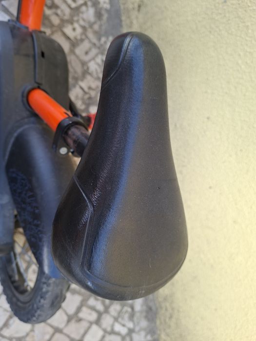 Bicicleta Criança B'TWIN Roda 14 (Decathlon) - Laranja/Preto