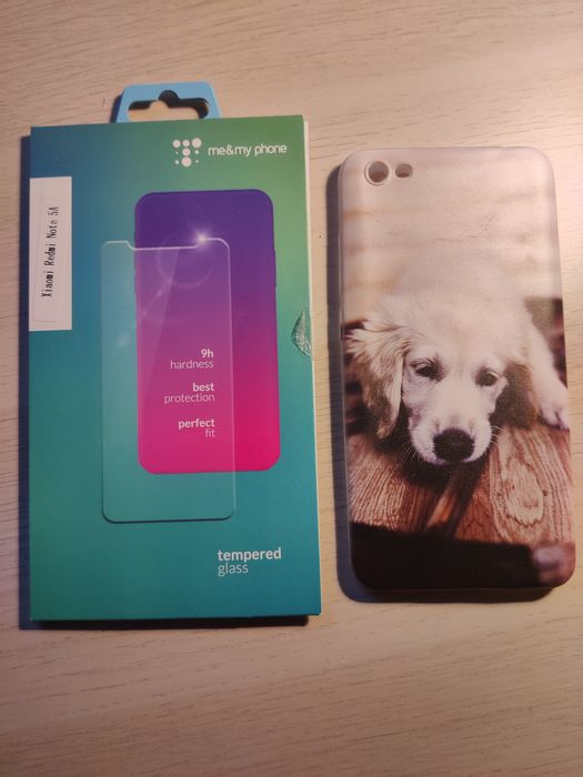 Etui ze szkłem ochronnym Xiaomi Redmi Note 5A