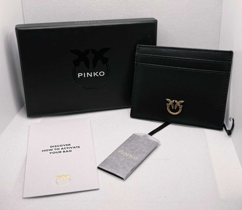Nowe etui na karty kredytowe portfel Pinko Card Holder Simply 103762