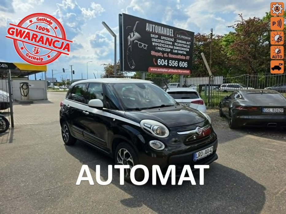 Fiat 500L 1.4 Turbo 120 KM, Automat, Kamera, Nawigacja, Blietooth, Alufelgi