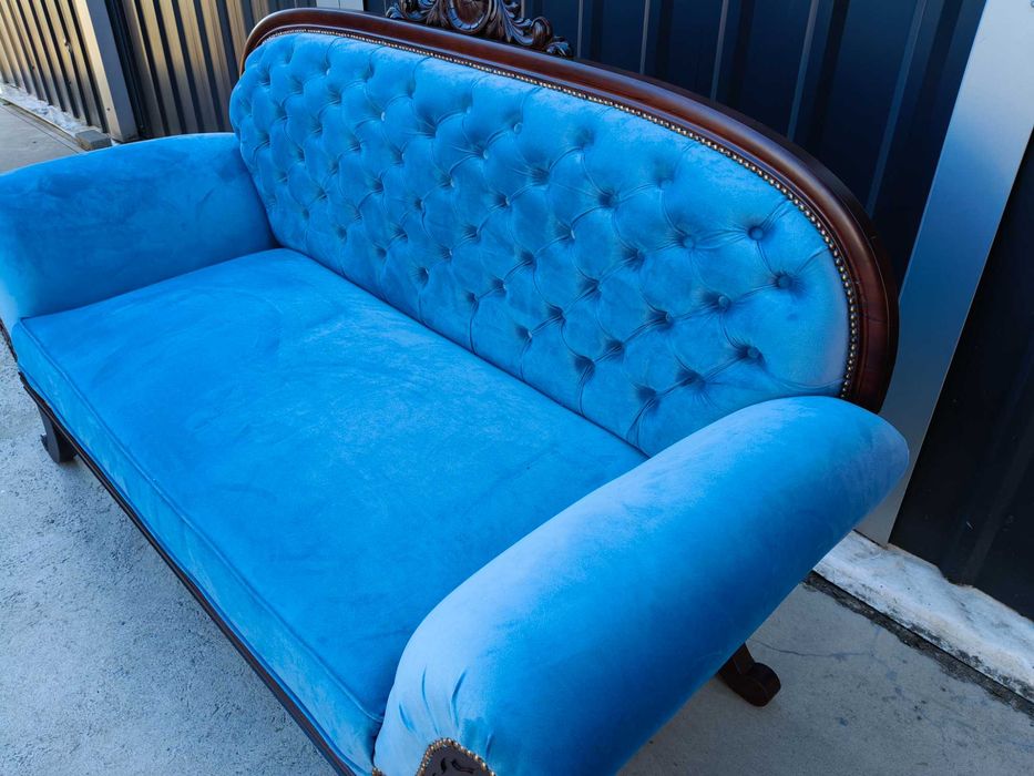 Kanapa sofa antyczna BIEDERMEIER po renowacji