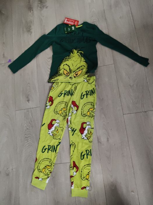 Piżama świąteczna 134-140 "The Grinch"