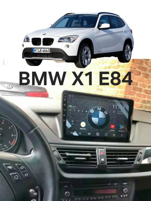 Rádio BMW X1 E84 Android 14 (Novo)