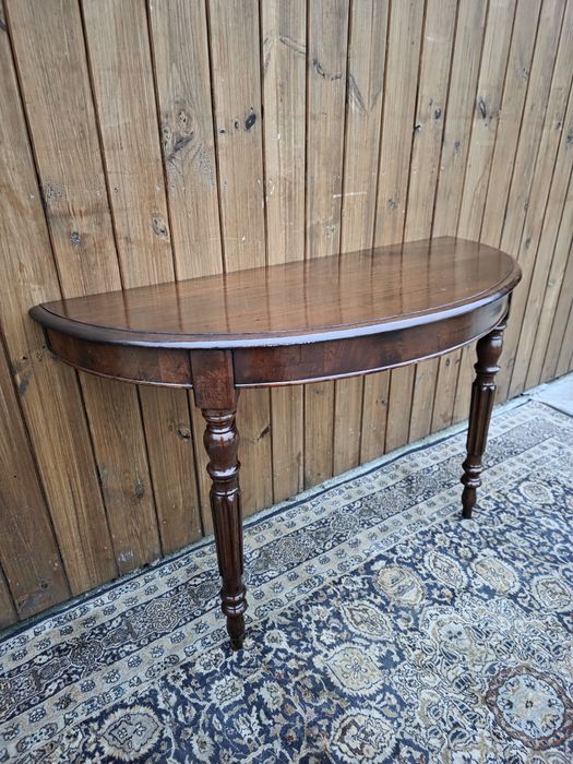 Konsola drewniana secesyjna stolik #2167 Stylowy Węgrów