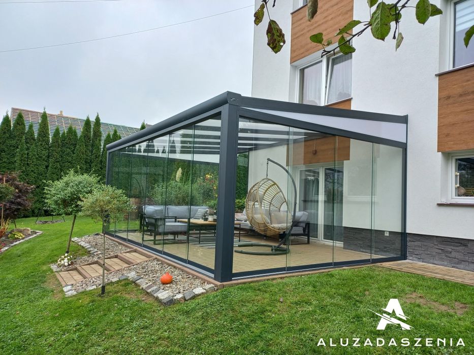 Aluminiowe zadaszenie tarasu, Pergola