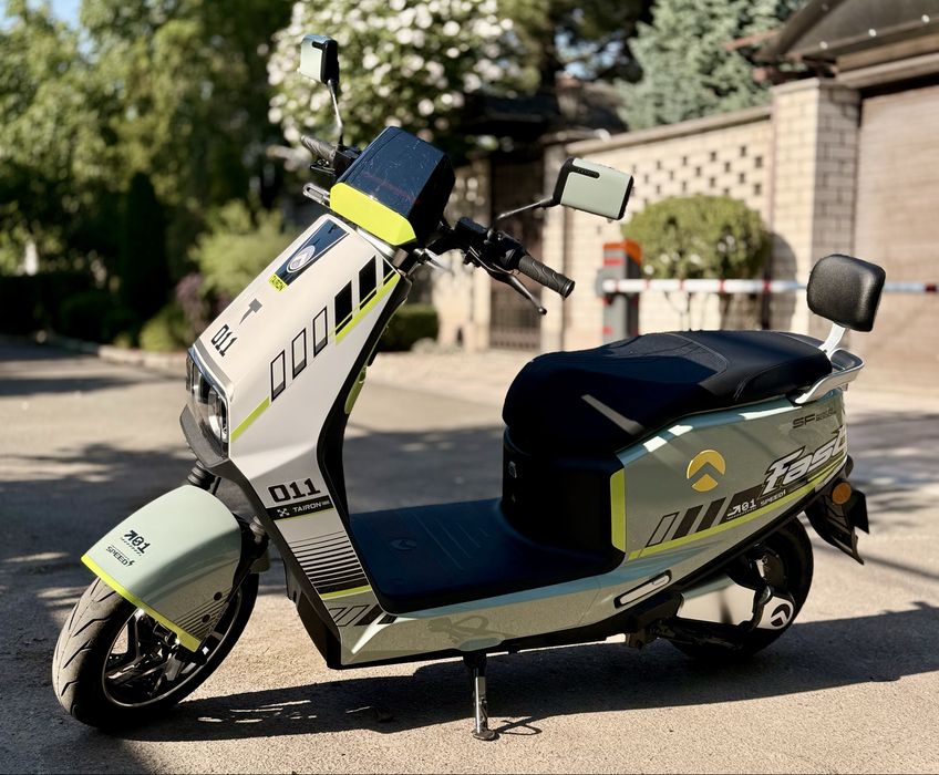 Електроскутер tairon fast, 2000 ват, гарантія, скутер
