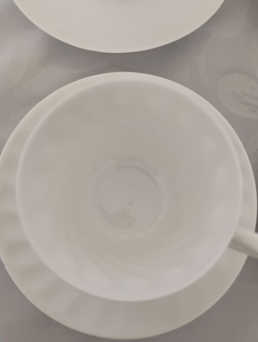 Łomonosow Nadia biała porcelana