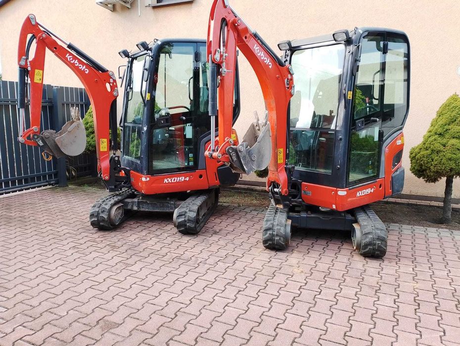 Minikoparka KUBOTA KX019-4 cat jcb neuson różne roczniki i ceny