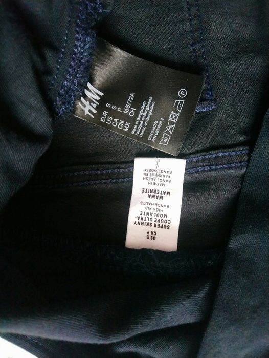 Джинси для вагітних H&M Mama S розмір нові