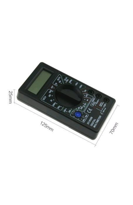 Multímetro Voltímetro Amperímetro Medidor digital LCD