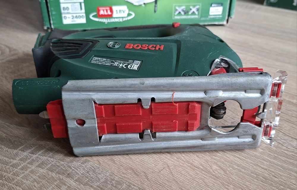 Bosch PST 18 LI wyrzynarka 18V + dodatkowe brzeszczoty | stan bdb