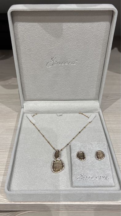 Колье и серьги