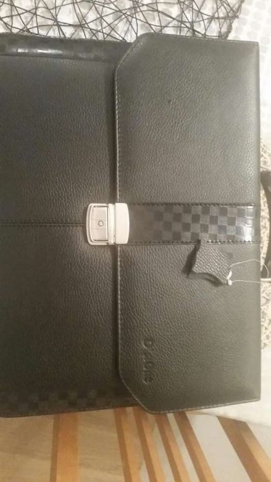 Teczka skórzana nowa