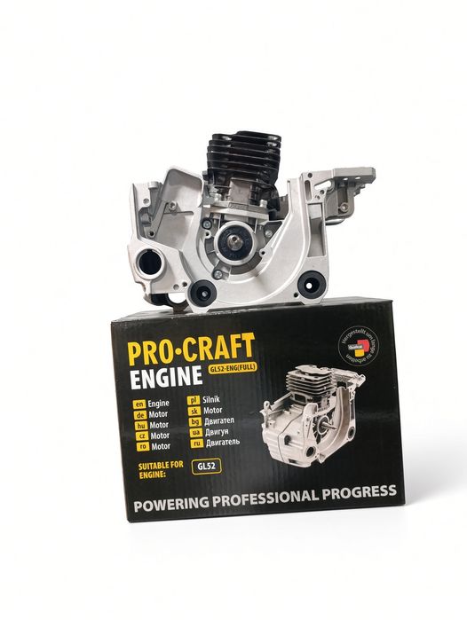 Двигун у зборі D45мм GL52 (колінвал+ЦПГ) PROCRAFT