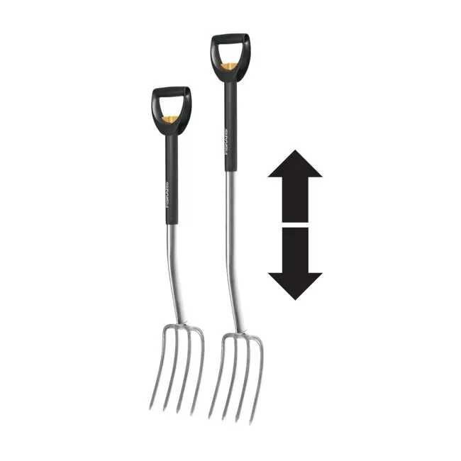 Widły do kopania teleskopowe Fiskars
