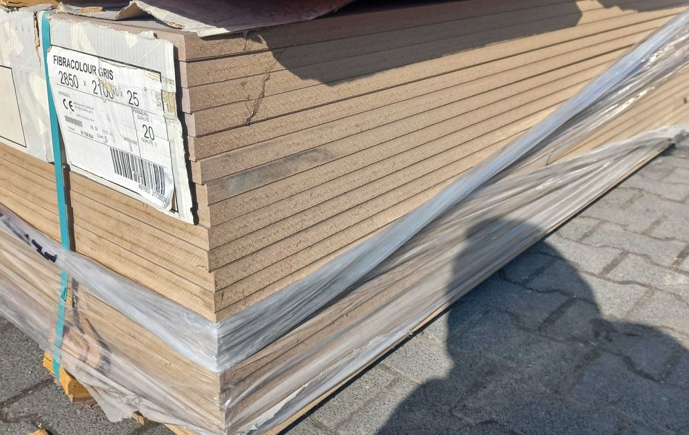 Płyta Meblowa 2850 x 2100 x 25' Fibracolour Gris E-Z