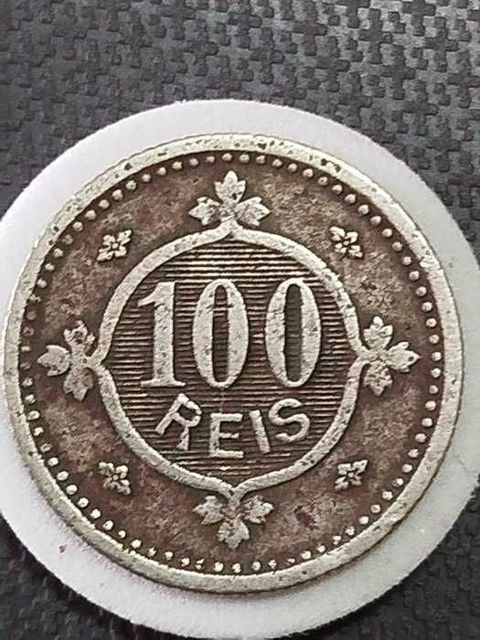 Portugal. Carlos I. 100 Reis 1900